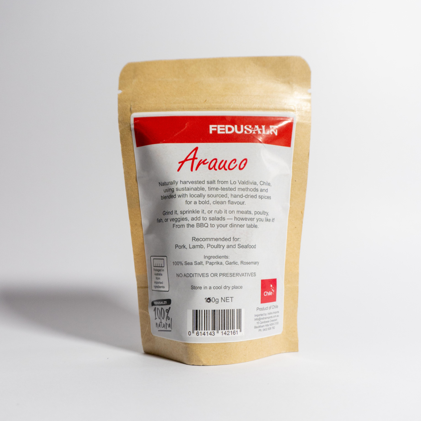 Arauco -Sea Salt, Paprika, Garlic & Rosemary