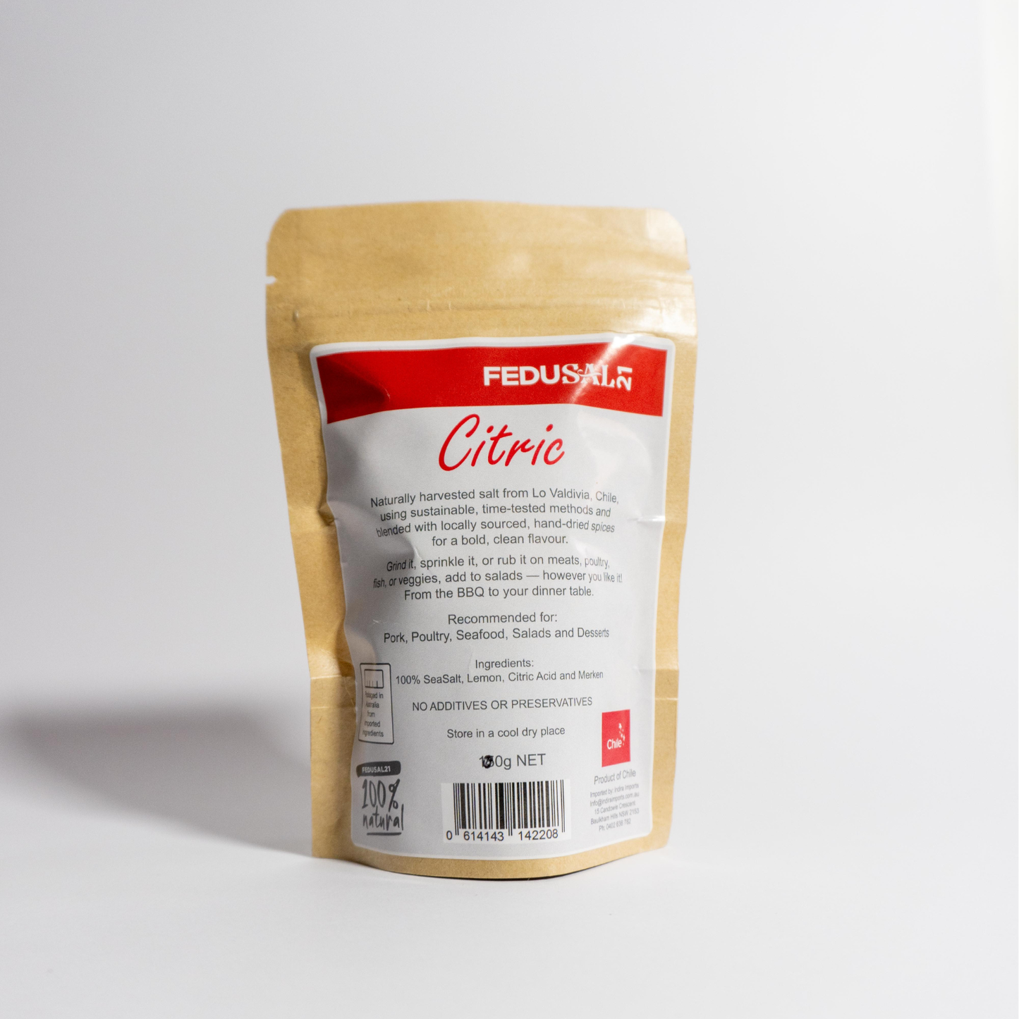 Citric - SeaSalt, Lemon, Citric Acid, and Merkén