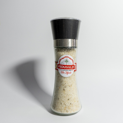 Mix Jefecito - Sea Salt, garlic, onion, black pepper, bay leaves, parsley, and oregano.